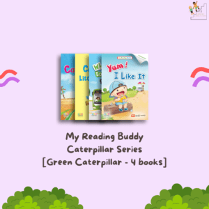 K2: My Reading Buddy Caterpillar Series (Green Caterpillar)